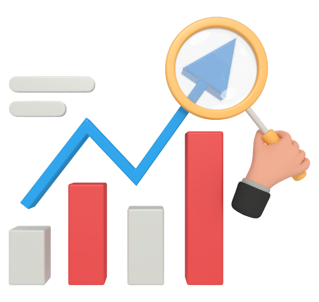 SaaS organic traffic growth chart from link building campaigns
