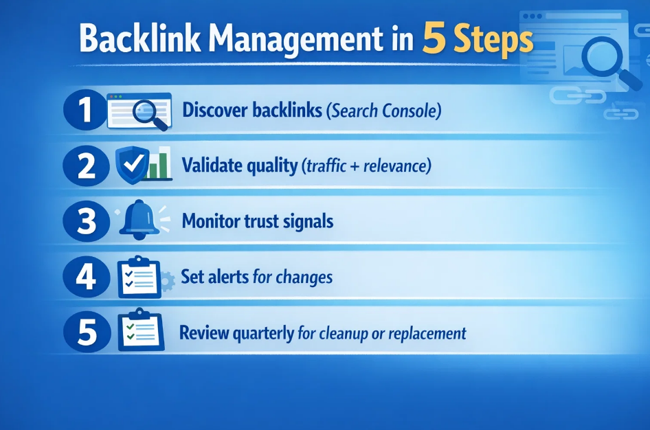 Backlink management