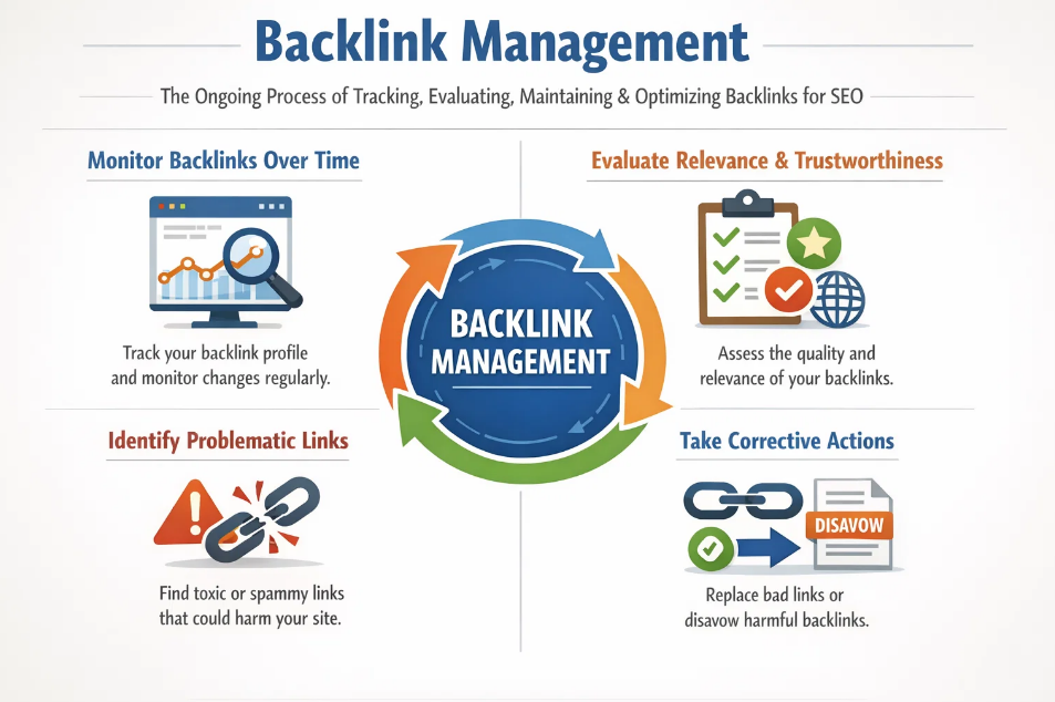 Backlink management