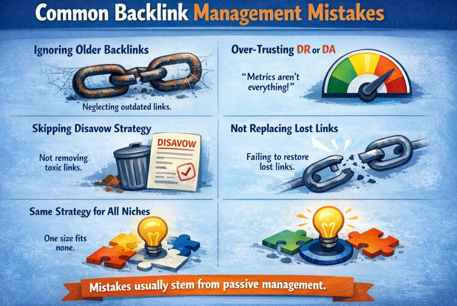 Backlink management: Common Backlink Management Mistakes